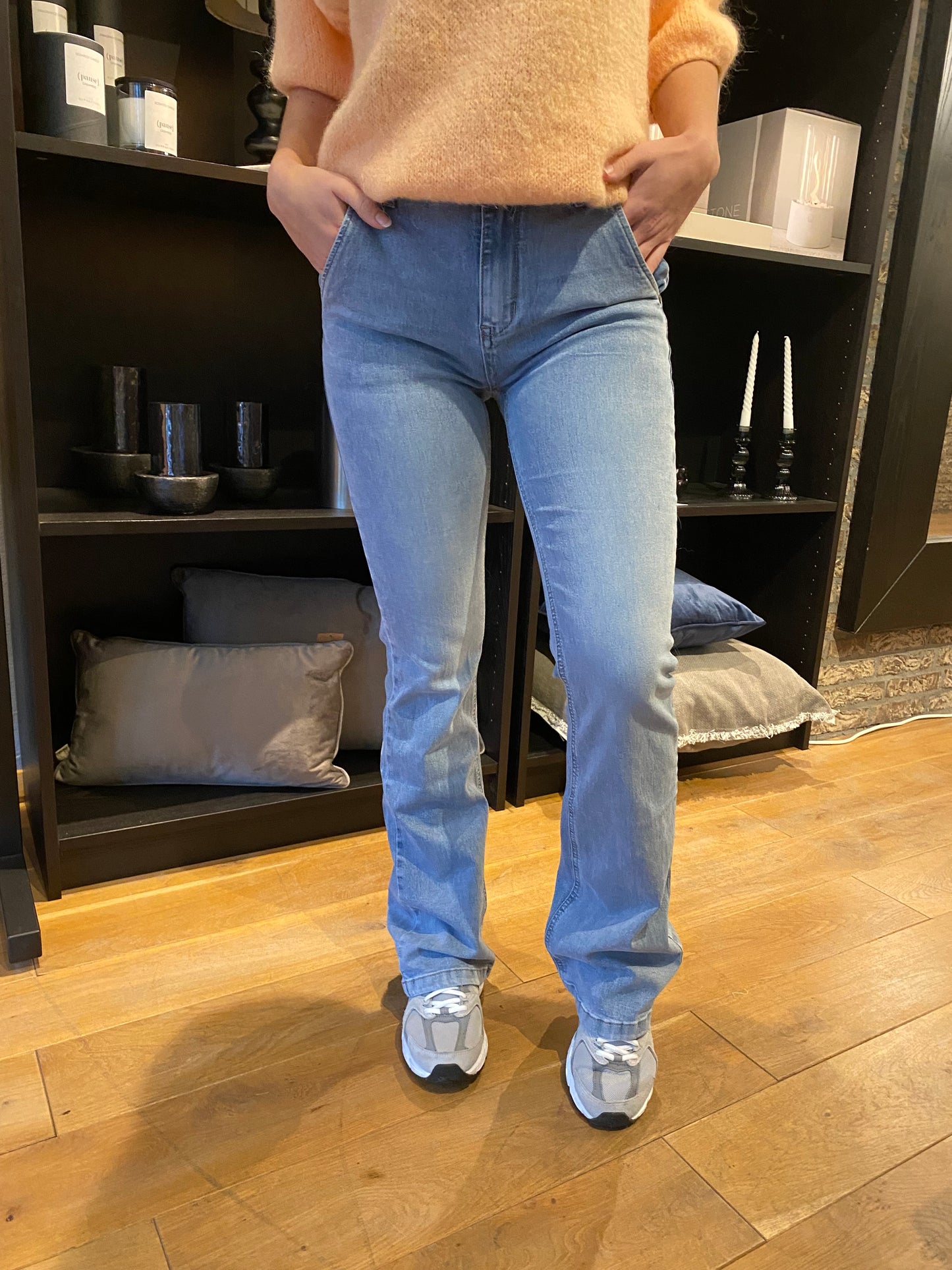 JEANS BLUE FLARED