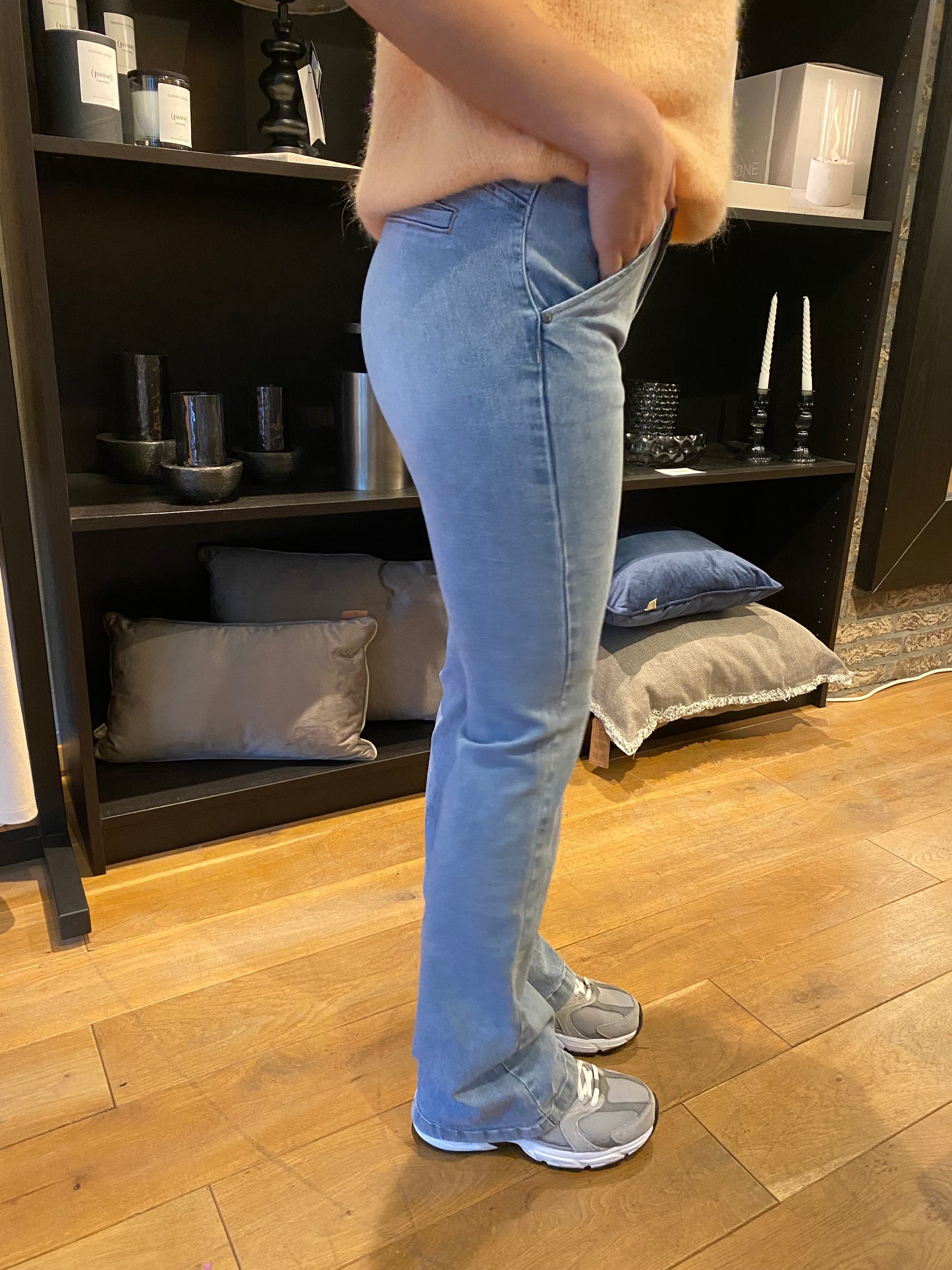 JEANS BLUE FLARED